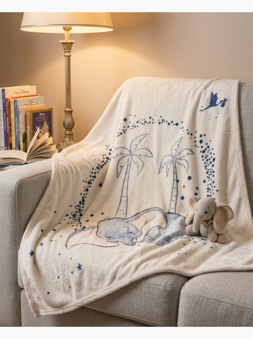 Plaid Flanella Bambino Dumbo Disney 110x150 cm - Kiabi