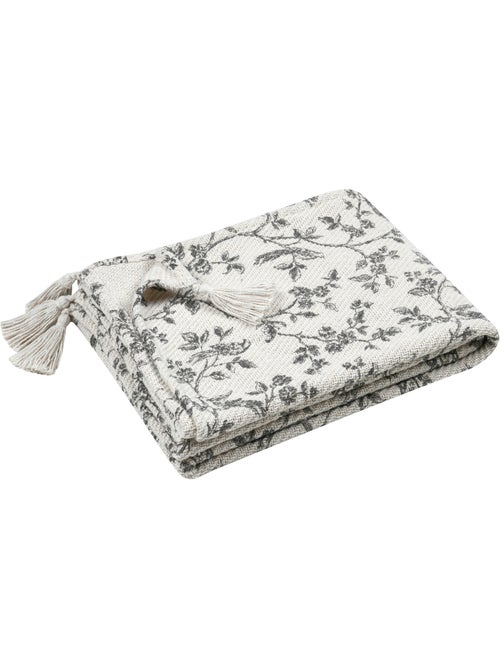 Plaid floreale stampato in stile country chic - Kiabi Plaid floreale stampato in stile country chic - Kiabi