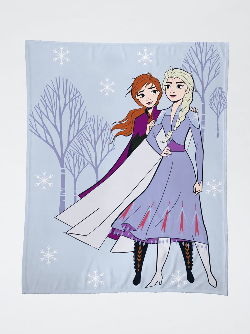 Plaid 'Frozen - Il Regno di Ghiaccio' Blu - Kiabi