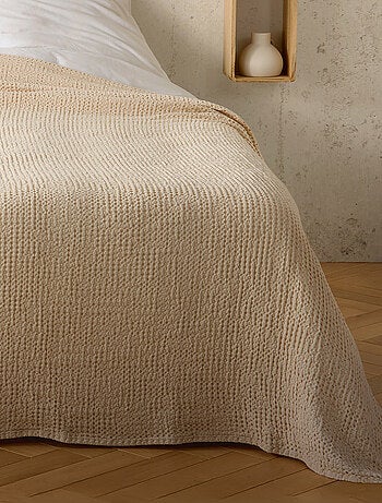 Plaid in cotone a nido d’ape