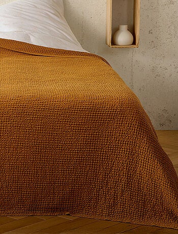 Plaid in cotone a nido d’ape