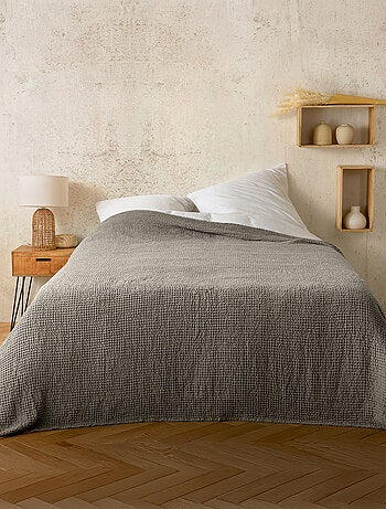 Plaid in cotone a nido d’ape