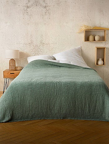 Plaid in cotone a nido d’ape