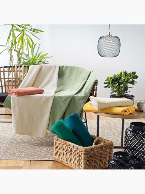 Plaid in Cotone LUCILE Douceur d'Intérieur - Kiabi