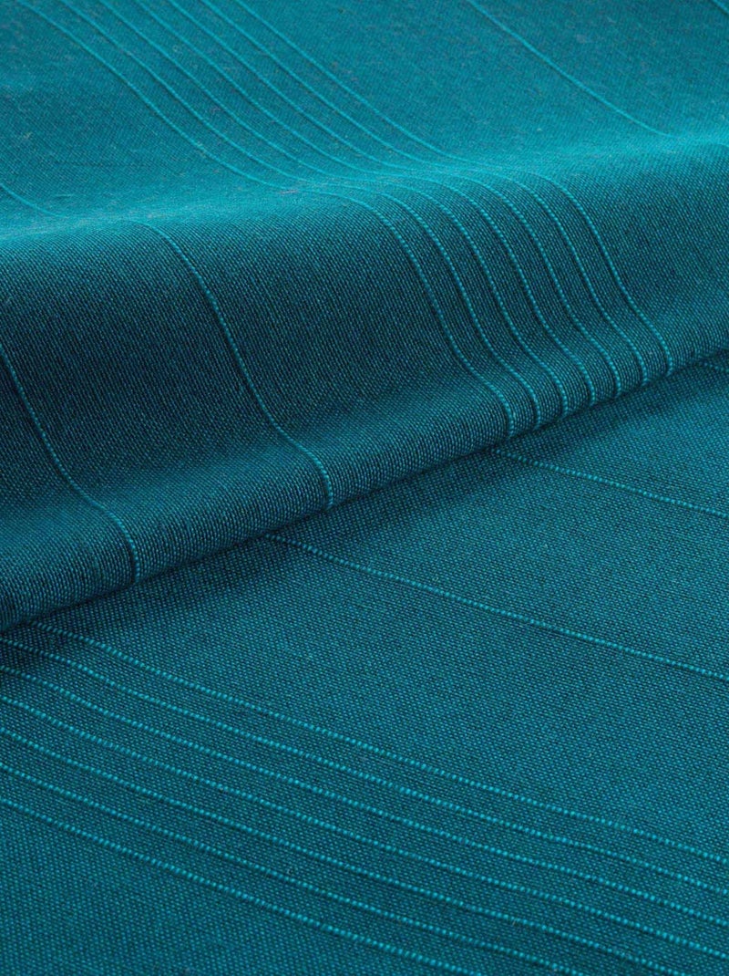 Plaid in Cotone LUCILE Douceur d'Intérieur Blu - Kiabi