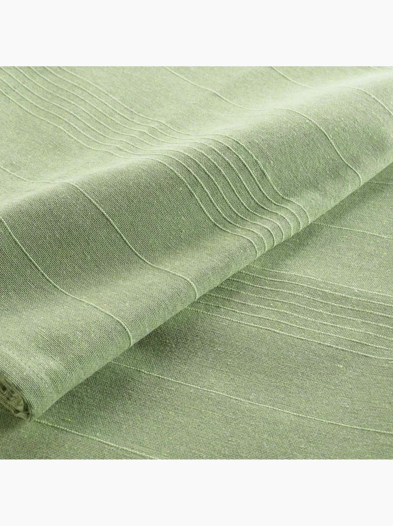 Plaid in Cotone LUCILE Douceur d'Intérieur Verde salvia - Kiabi