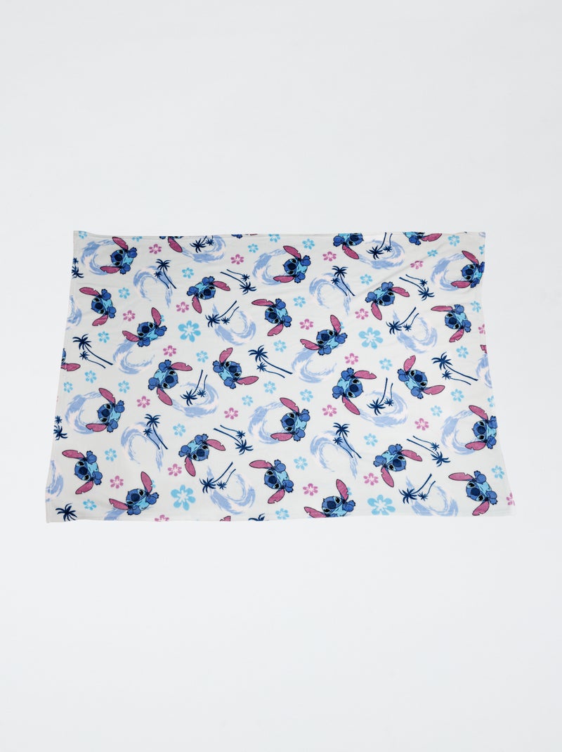 Plaid in flanella 'Stitch' Blu - Kiabi