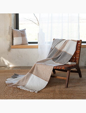 Plaid in mohair