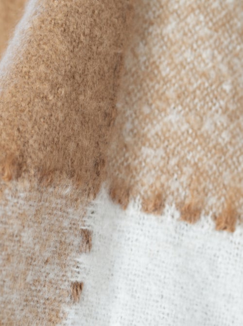 Plaid in mohair - Kiabi Plaid in mohair - Kiabi