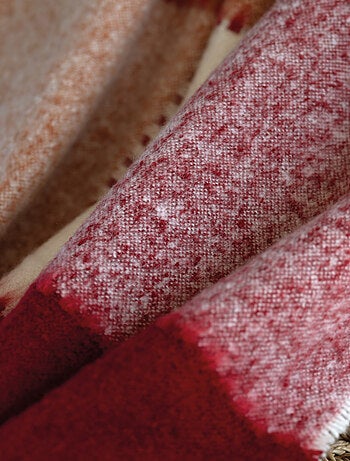 Plaid in mohair