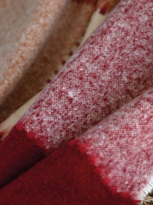 Plaid in mohair - Kiabi