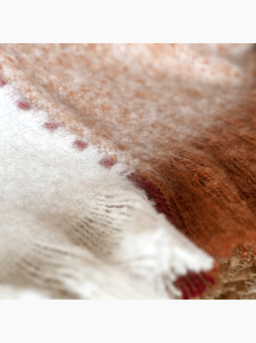 Plaid in mohair - Kiabi