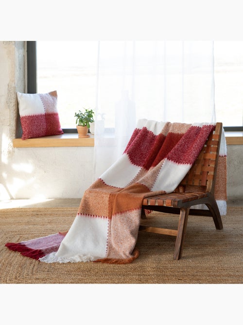 Plaid in mohair - Kiabi