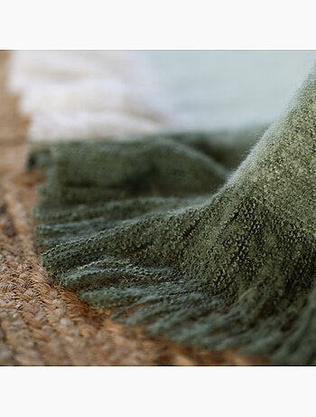 Plaid in mohair