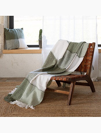 Plaid in mohair
