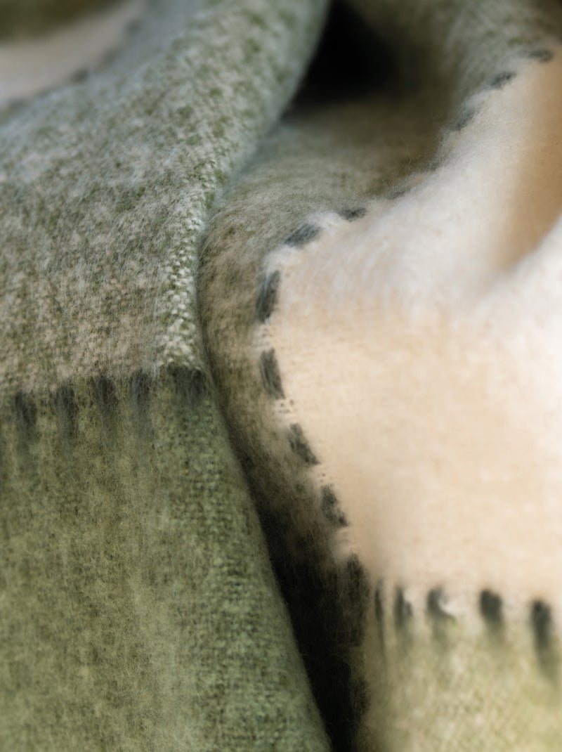 Plaid in mohair Cachi - Kiabi