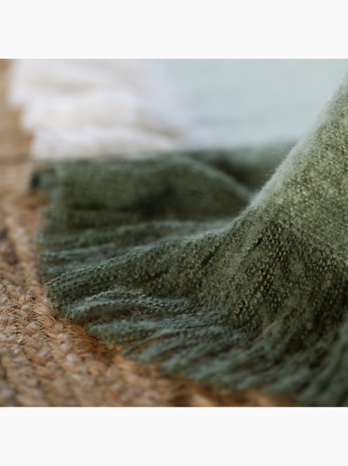 Plaid in mohair - Kiabi