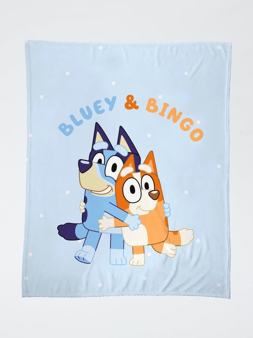 Plaid in pile 'Bluey' - Kiabi