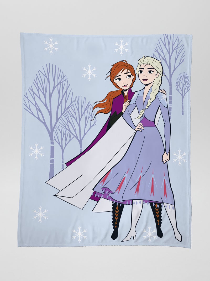 Plaid in pile 'Frozen' BLU - Kiabi