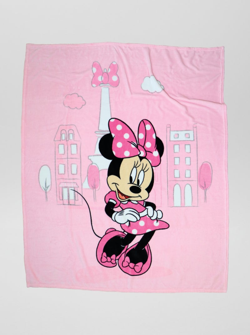 Plaid in pile 'Minnie' ROSA - Kiabi
