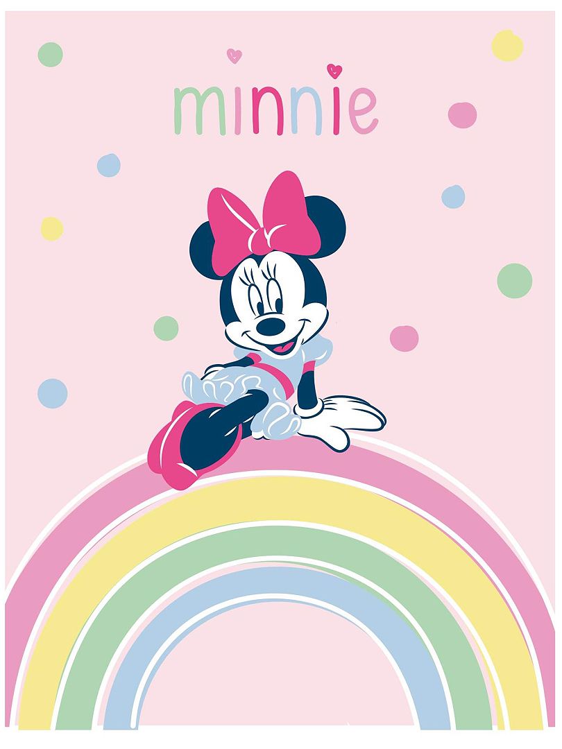 Plaid in pile 'Minnie' ROSA - Kiabi