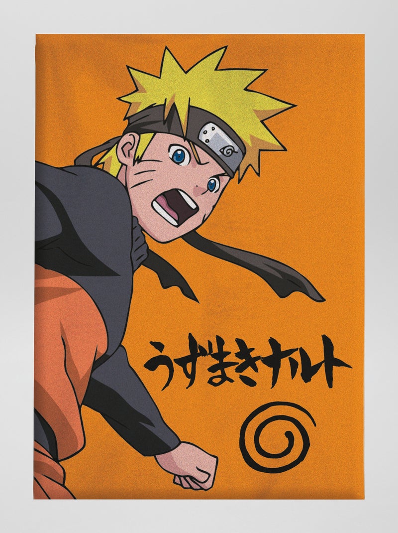 Plaid in pile 'Naruto' GIALLO - Kiabi