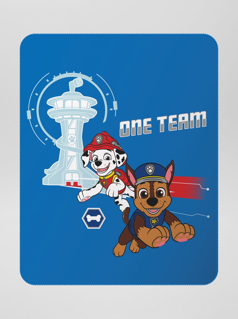 Plaid in pile 'Paw Patrol' BLU - Kiabi