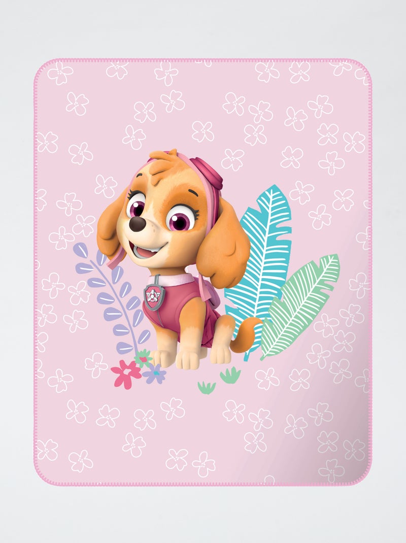 Plaid in pile 'Paw Patrol' Rosa - Kiabi