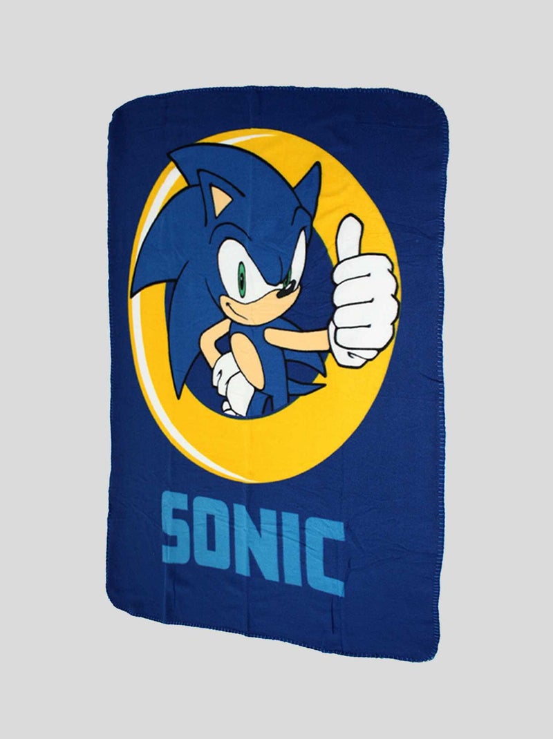 Plaid in pile 'Sonic' BLU - Kiabi