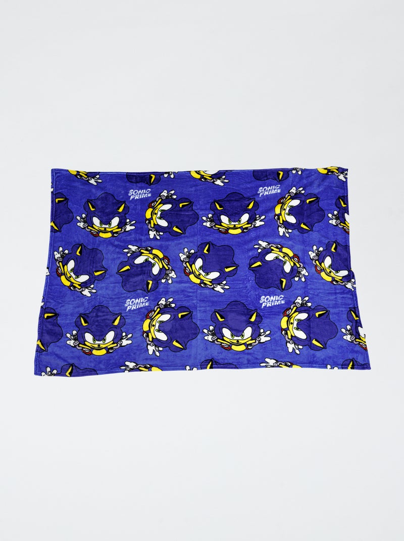 Plaid in pile 'Sonic' Blu - Kiabi