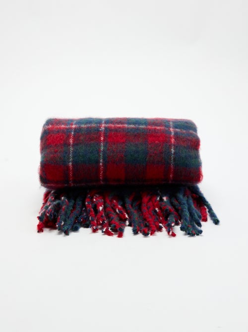 Plaid in pile stampato tartan - KIABI Home - Kiabi Plaid in pile stampato tartan - KIABI Home - Kiabi