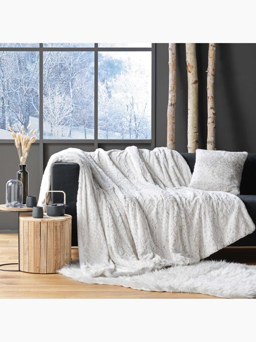 Plaid in Poliestere ALASKA Douceur d'Intérieur - Kiabi