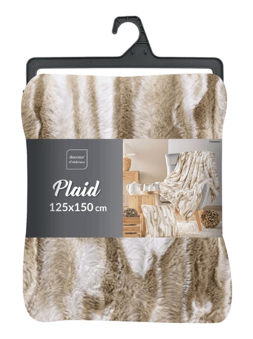 Plaid in Poliestere CHEYENNE Douceur d'Intérieur - Kiabi