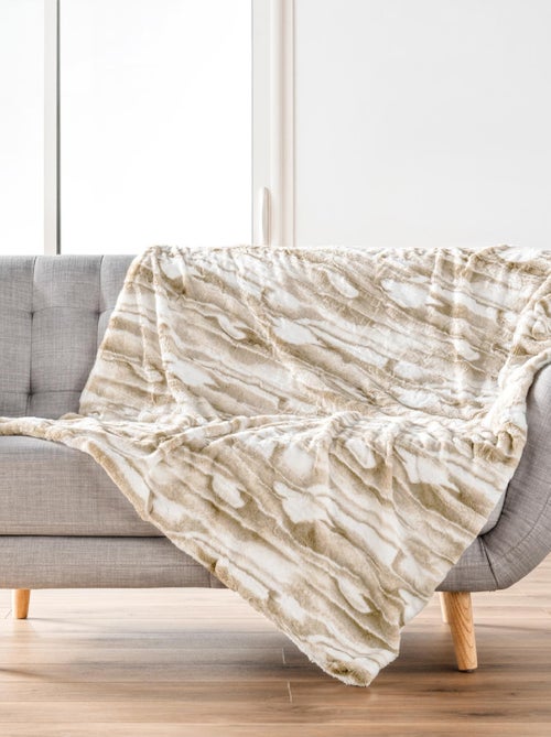 Plaid in Poliestere CHEYENNE Douceur d'Intérieur - Kiabi