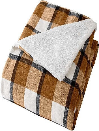 Plaid in Poliestere ECOSSAIS Douceur d'Intérieur