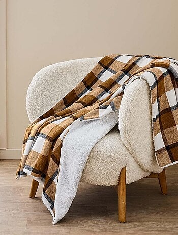 Plaid in Poliestere ECOSSAIS Douceur d'Intérieur