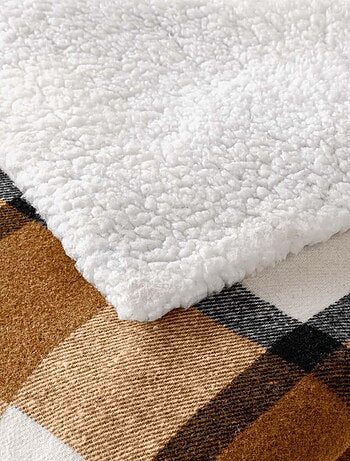 Plaid in Poliestere ECOSSAIS Douceur d'Intérieur