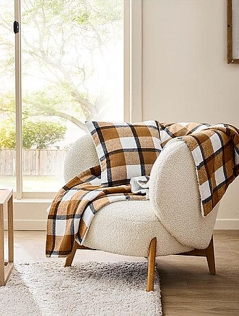 Plaid in Poliestere ECOSSAIS Douceur d'Intérieur