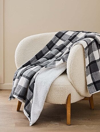 Plaid in Poliestere ECOSSAIS Douceur d'Intérieur