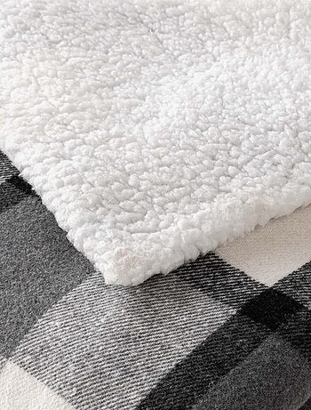 Plaid in Poliestere ECOSSAIS Douceur d'Intérieur