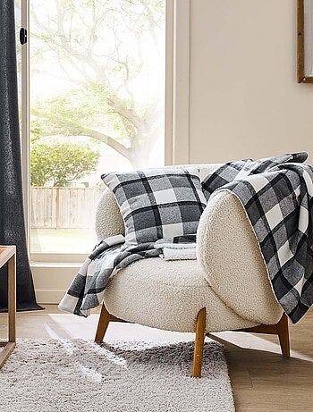 Plaid in Poliestere ECOSSAIS Douceur d'Intérieur