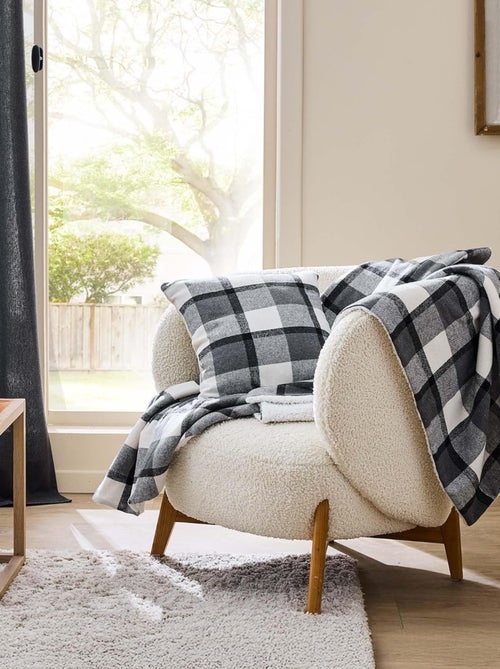 Plaid in Poliestere ECOSSAIS Douceur d'Intérieur - Kiabi