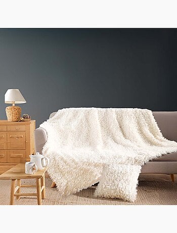 Plaid in Poliestere Fourrure Mouton Douceur d'Intérieur