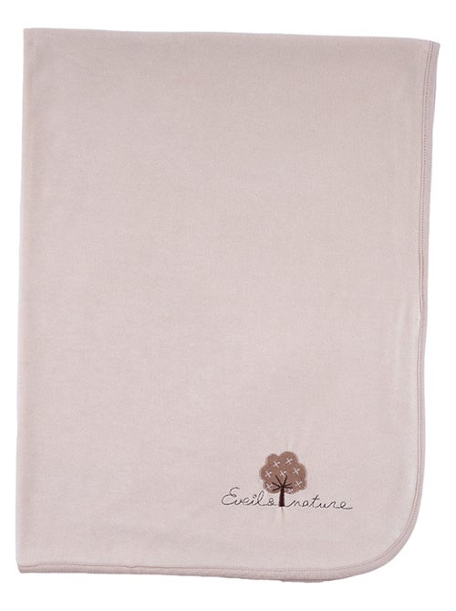 Plaid in velluto 75x100 cm cotone bio - Kiabi