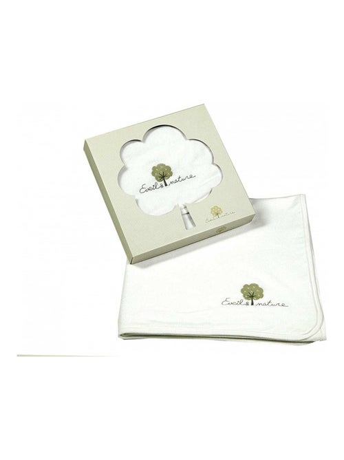 Plaid in velluto 75x100 cm cotone bio - Kiabi