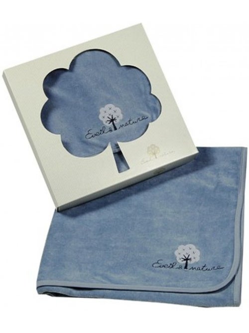 Plaid in velluto 75x100 cm cotone bio - Kiabi