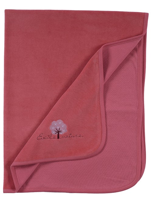 Plaid in velluto 75x100 cm cotone bio - Kiabi