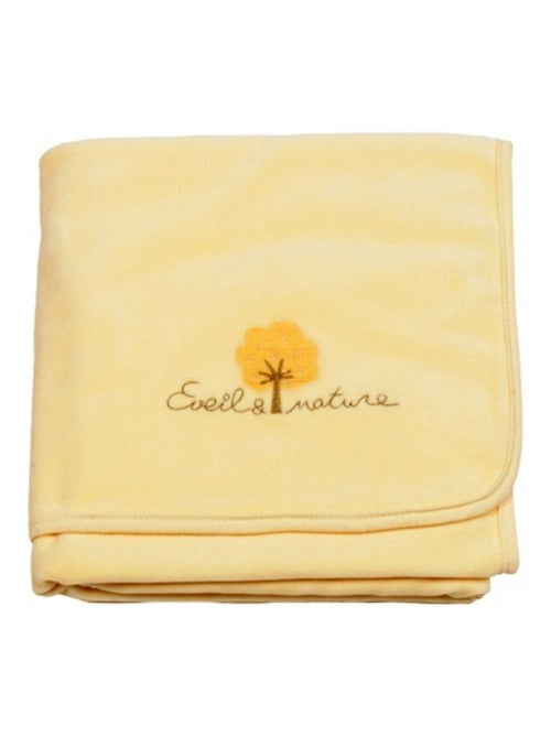 Plaid in velluto 75x100 cm cotone bio - Kiabi