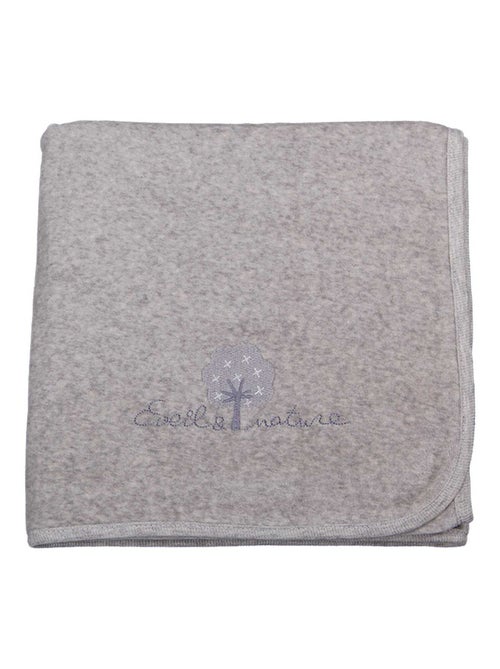 Plaid in velluto 75x100 cm cotone bio - Kiabi