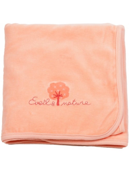 Plaid in velluto 75x100 cm cotone bio - Kiabi